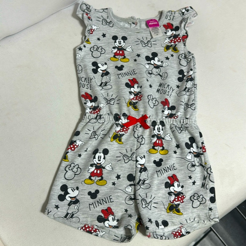 EUC Disney Junior Minnie 3T  romper
